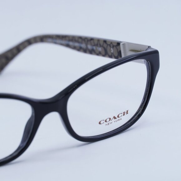 🕶️ New Coach HC6061 EMMA 5261 Eyeglasses - Black Frame 52mm - Picture 6 of 11